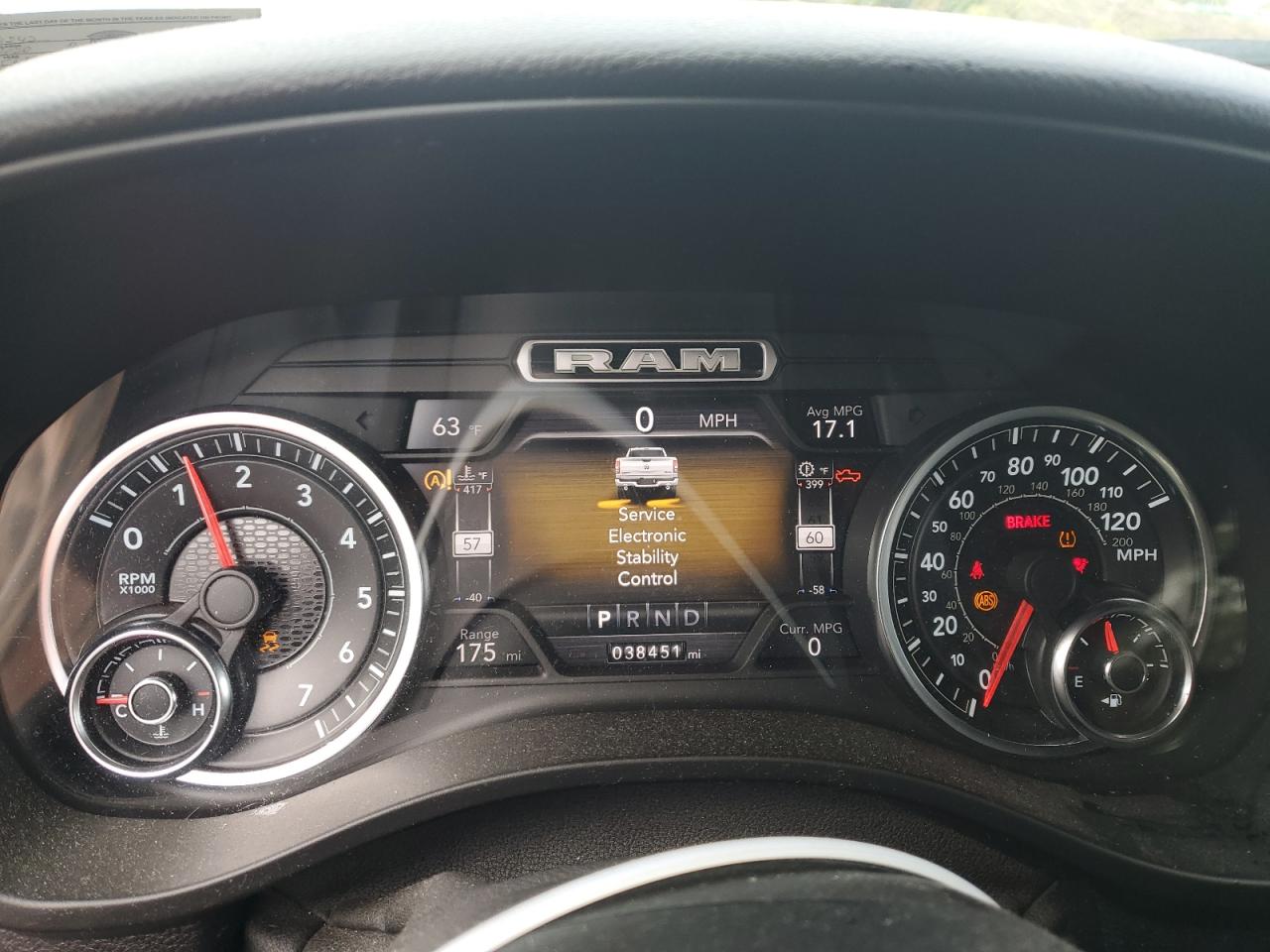 2020 RAM 1500 VIN 1C6RRFFG1LN102846 Copart auction photo, frame damage / side damage thumbnail 9