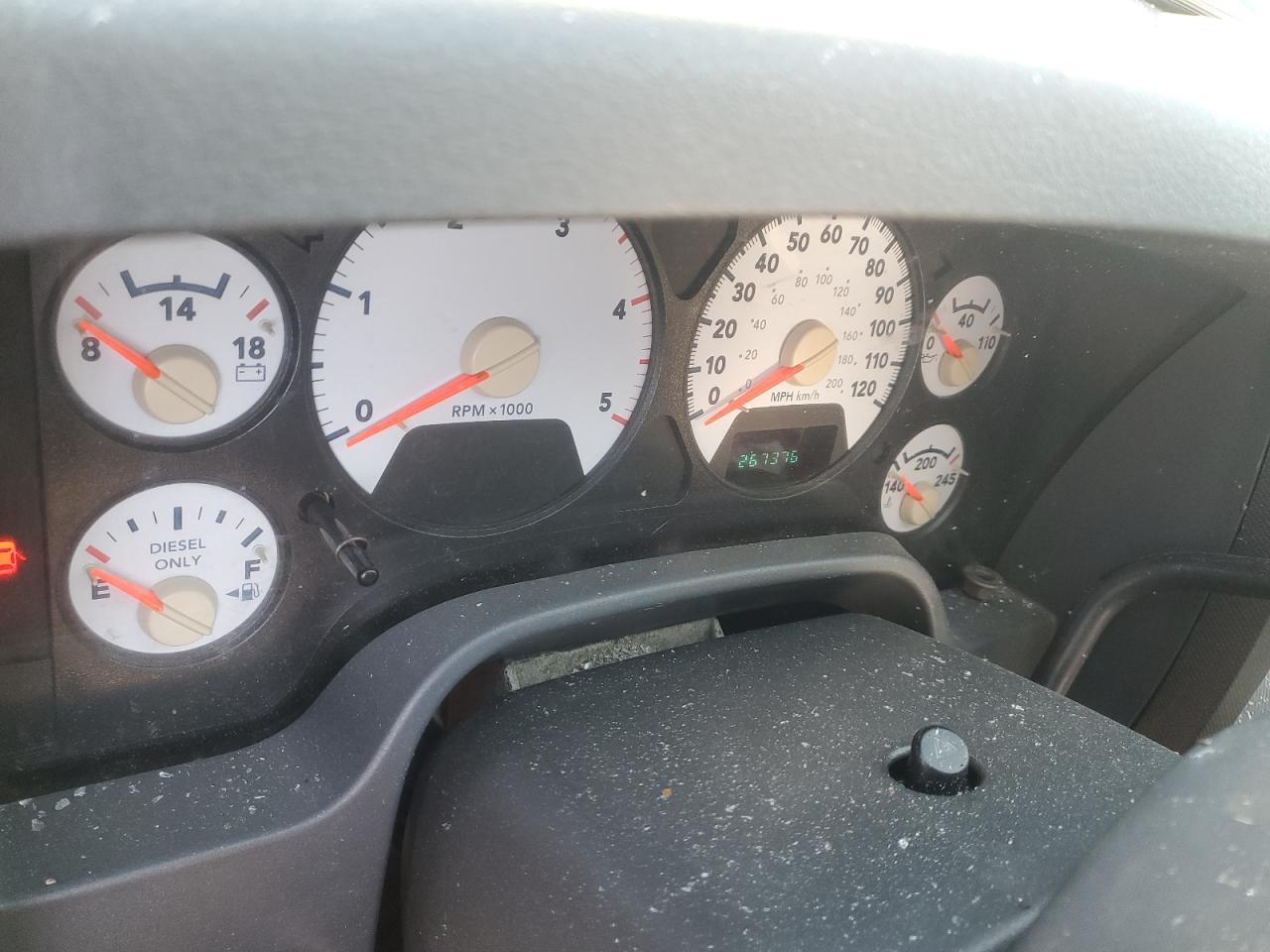 2006 Dodge RAM VIN 3D7KS28C56G105110 Copart auction photo, all over damage thumbnail 9