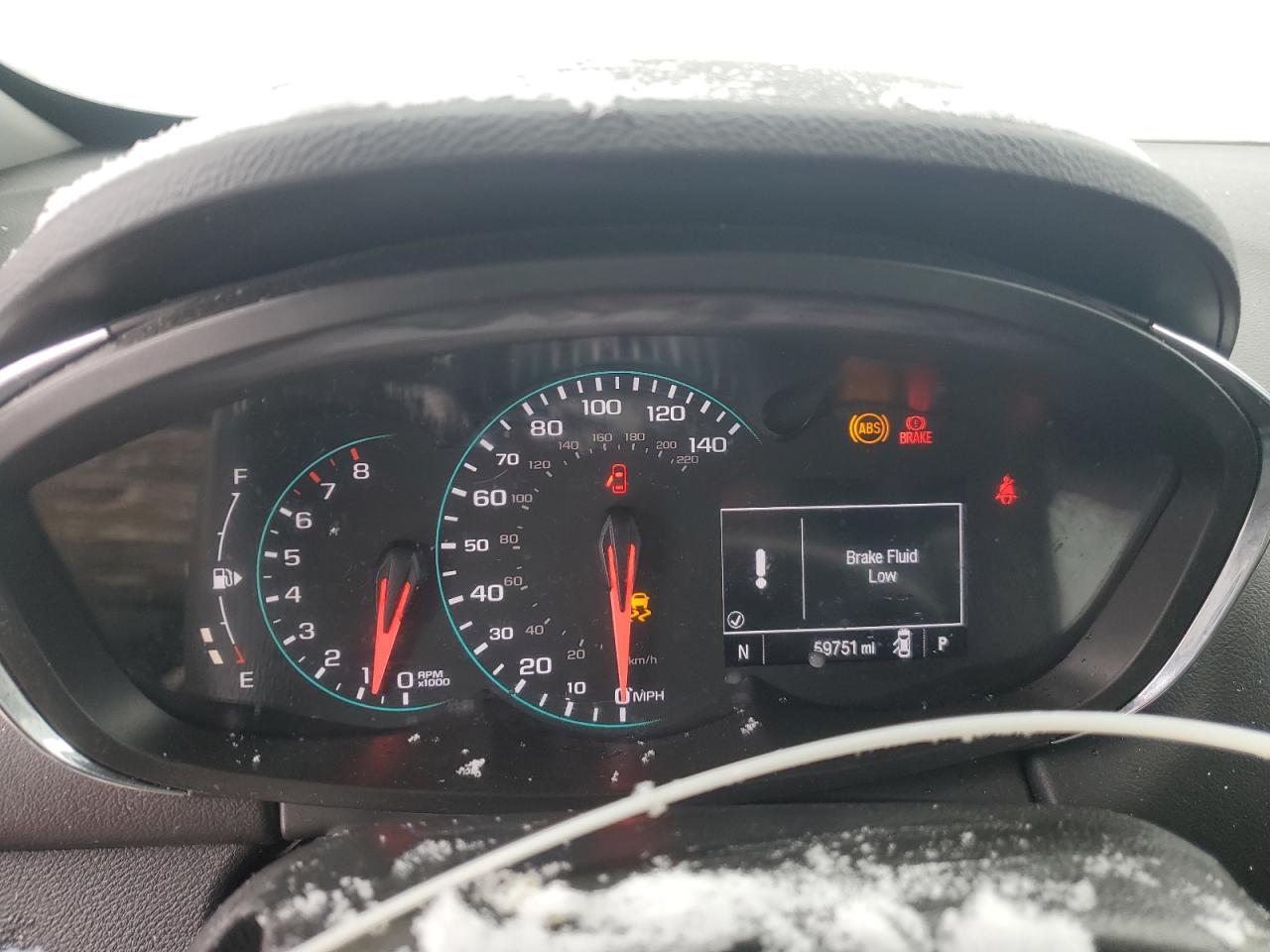 2019 Chevrolet Trax VIN 3GNCJKSBXKL263940 Copart auction photo, rear end damage thumbnail 9