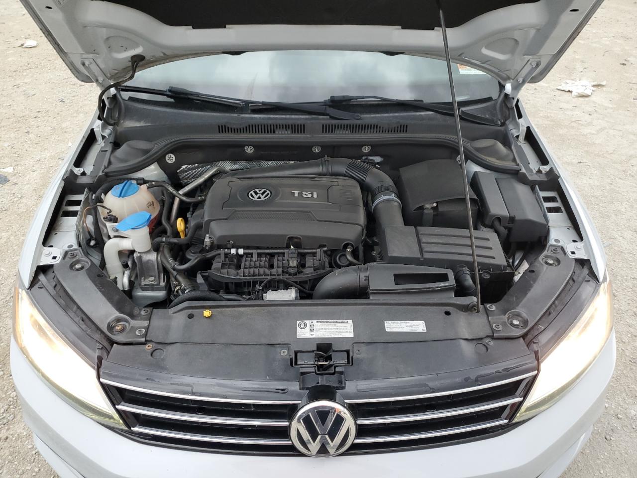 2017 Volkswagen Jetta VIN 3VWL17AJ7HM382320 Copart auction photo, side damage thumbnail 12