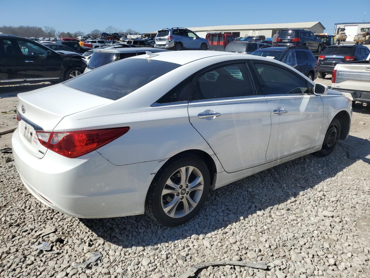 2013 Hyundai Sonata VIN 5NPEC4AC7DH568400 Copart auction photo, side / minor dent/scratches damage thumbnail 3