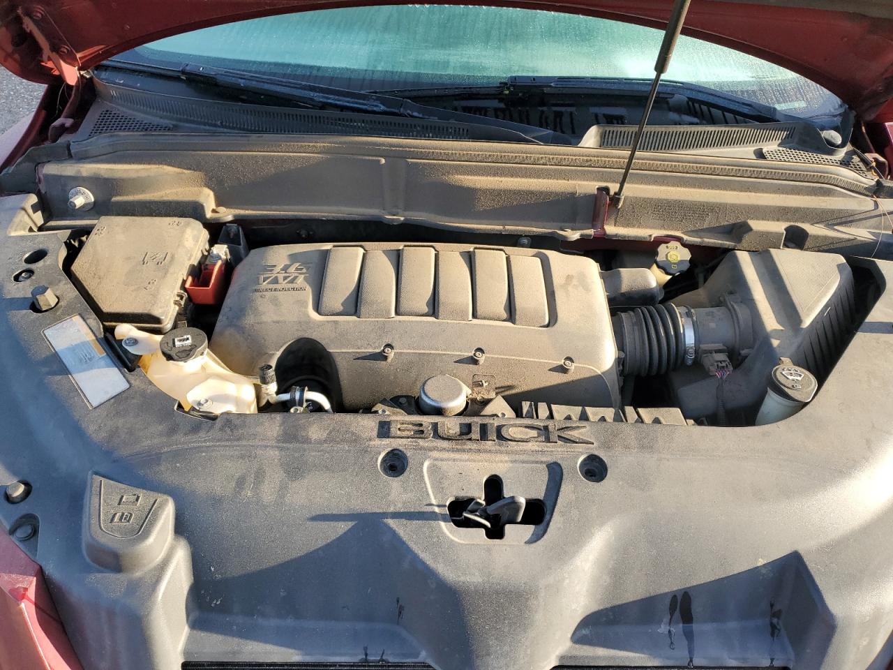 2011 Buick Enclave VIN 5GAKRCED8BJ298968 Copart auction photo, front end damage thumbnail 12