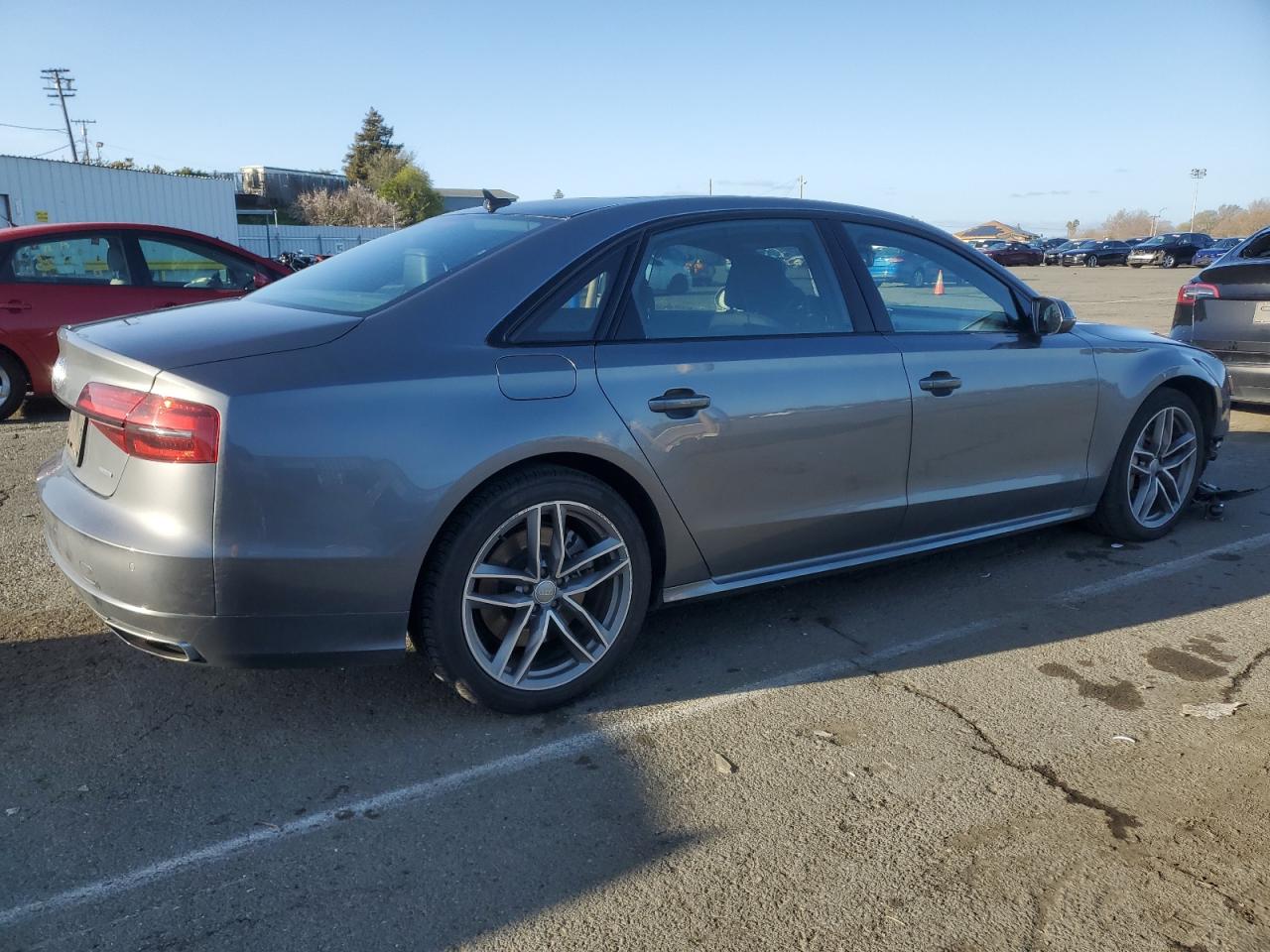 2017 Audi A8 VIN WAU44AFD9HN011290 Copart auction photo, front end damage thumbnail 3