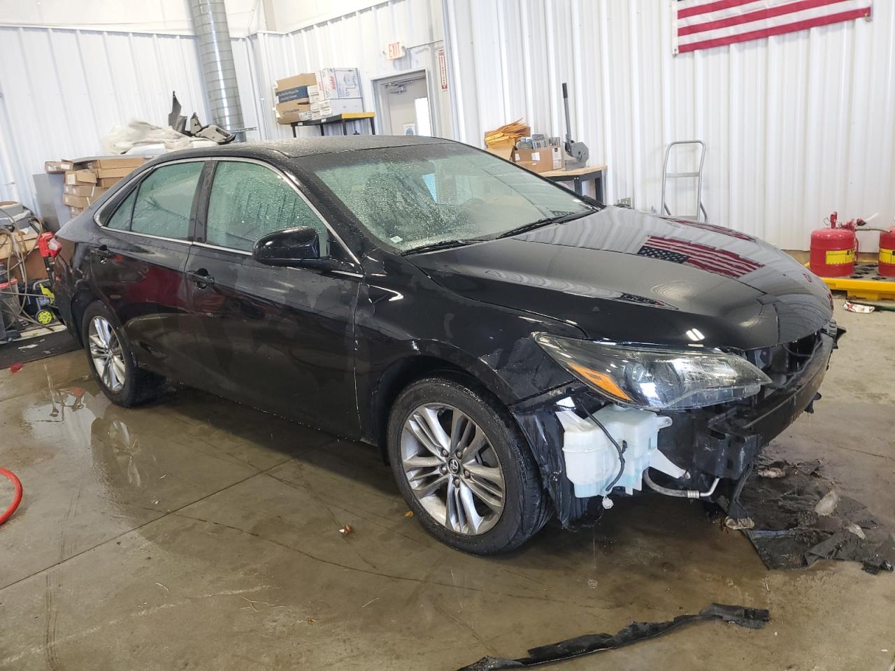 2017 Toyota Camry VIN 4T1BF1FK9HU723187 Copart auction photo, front end damage thumbnail 4