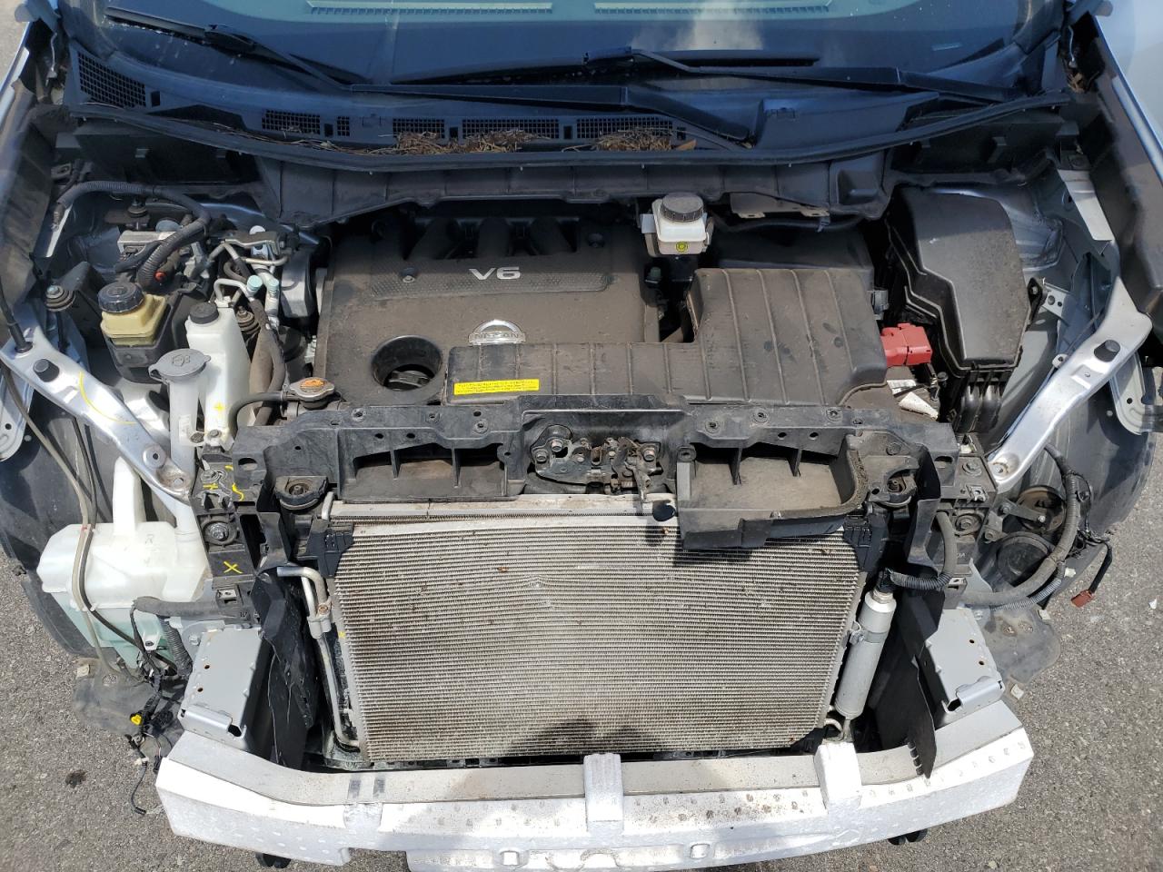 2016 Nissan Quest VIN JN8AE2KP2G9156448 Copart auction photo, front end damage thumbnail 12