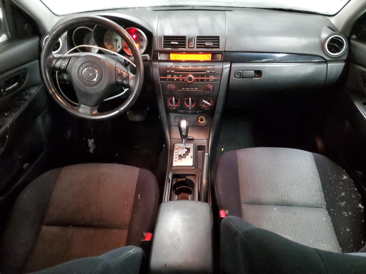2008 Mazda 3 VIN JM1BK32FX81132162 Copart auction photo, rear end / hail damage thumbnail 8