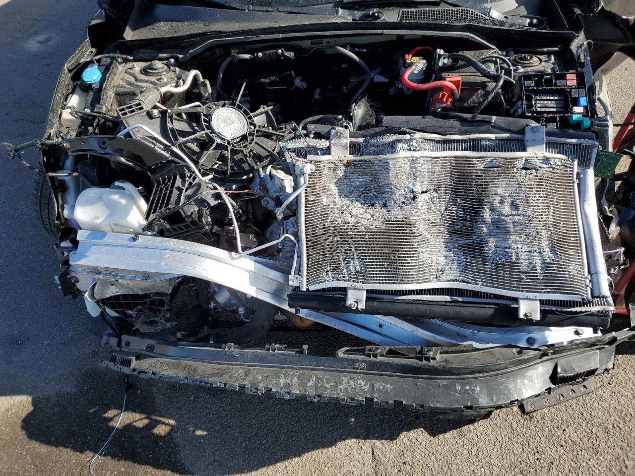 2024 Acura Integra VIN 19UDE4H30RA021514 Copart auction photo, front end / side damage thumbnail 12
