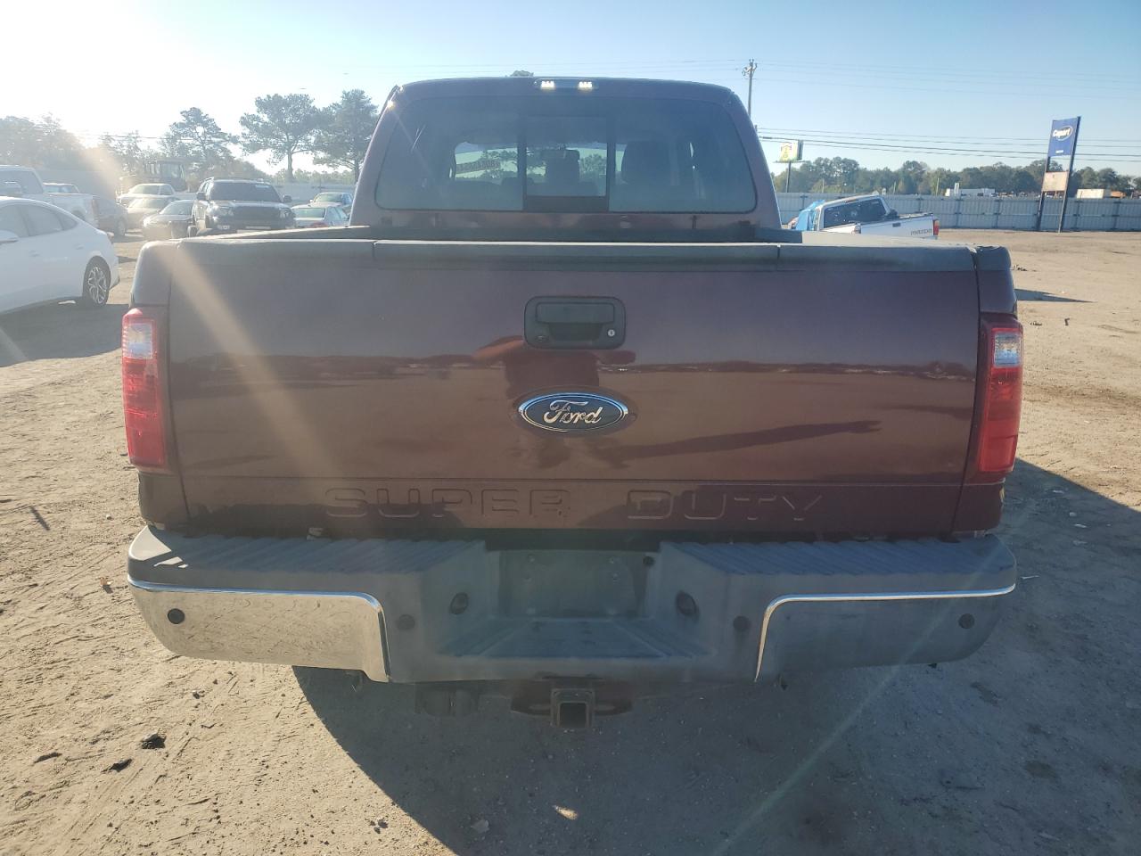 2011 Ford F250 VIN 1FT7W2BT9BEA89881 Copart auction photo, side damage thumbnail 6