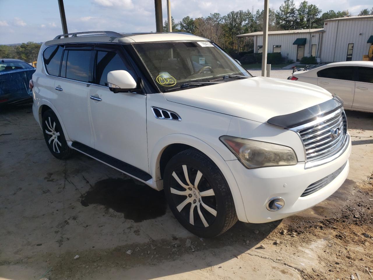 2013 Infiniti QX56 VIN JN8AZ2NFXD9530324 Copart auction photo, normal wear / rear end damage thumbnail 4