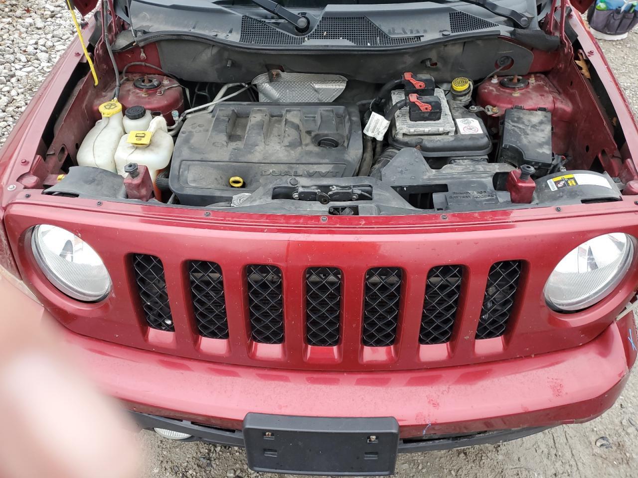 2016 Jeep Liberty (Patriot) VIN 1C4NJRBB7GD520561 Copart auction photo, front end damage thumbnail 12