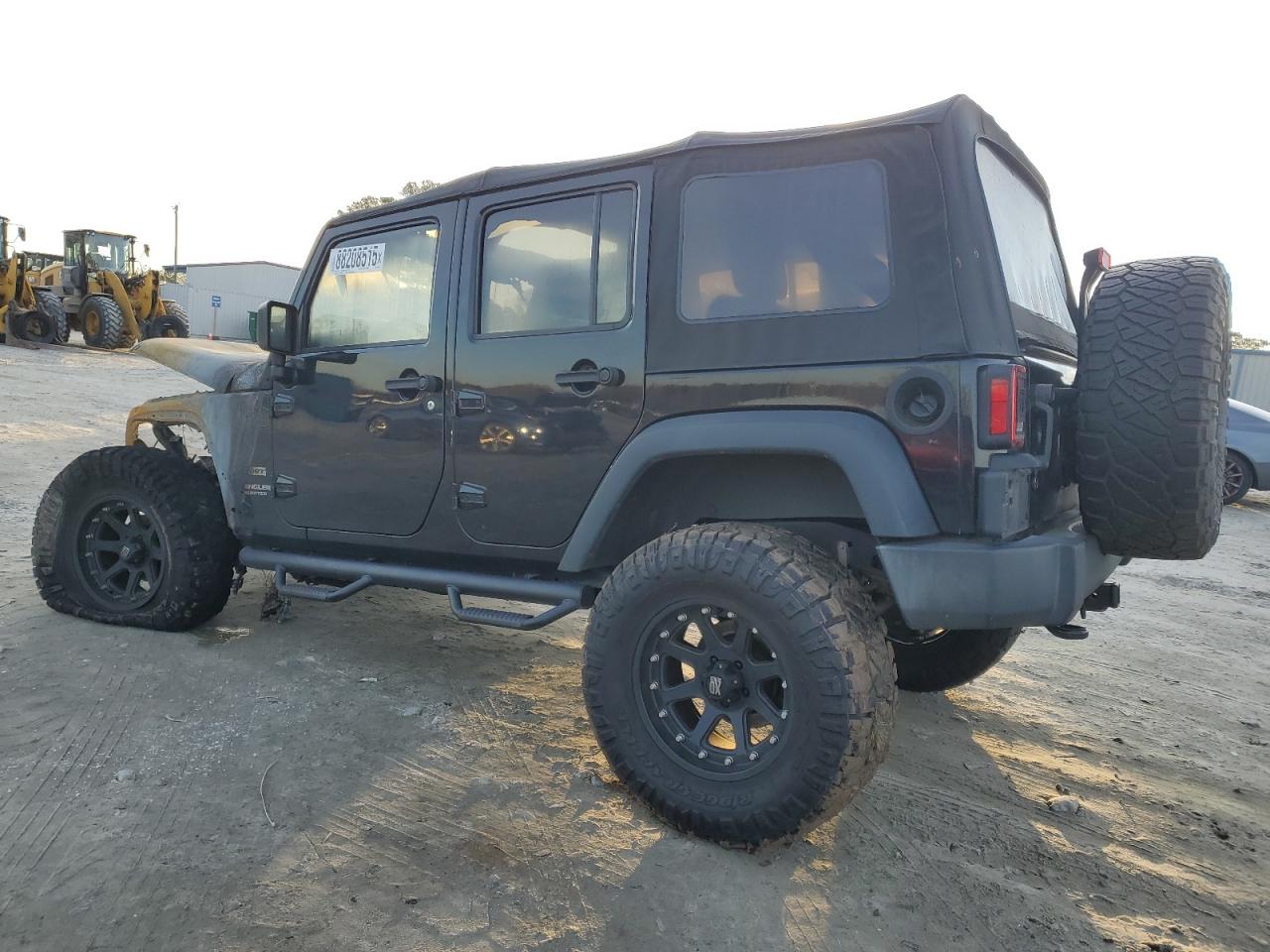 2016 Jeep Wrangler VIN 1C4BJWDG0GL337454 Copart auction photo, burn - engine / front end damage thumbnail 2