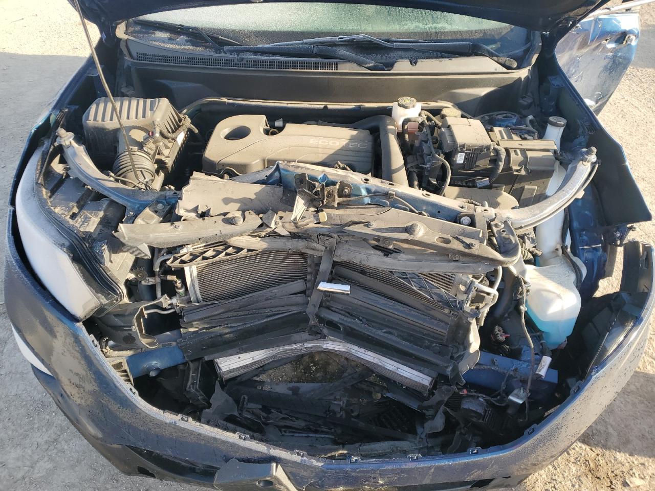 2021 Chevrolet Equinox VIN 2GNAXUEV6M6114195 Copart auction photo, front end / side damage thumbnail 13