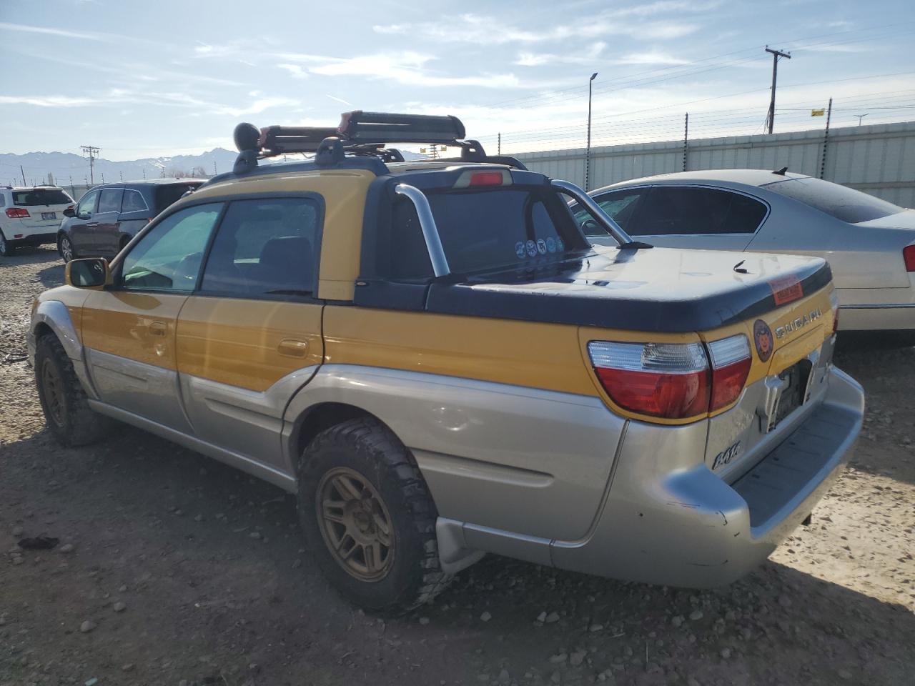 2003 Subaru Baja VIN 4S4BT61CX36100051 Copart auction photo, side damage thumbnail 2