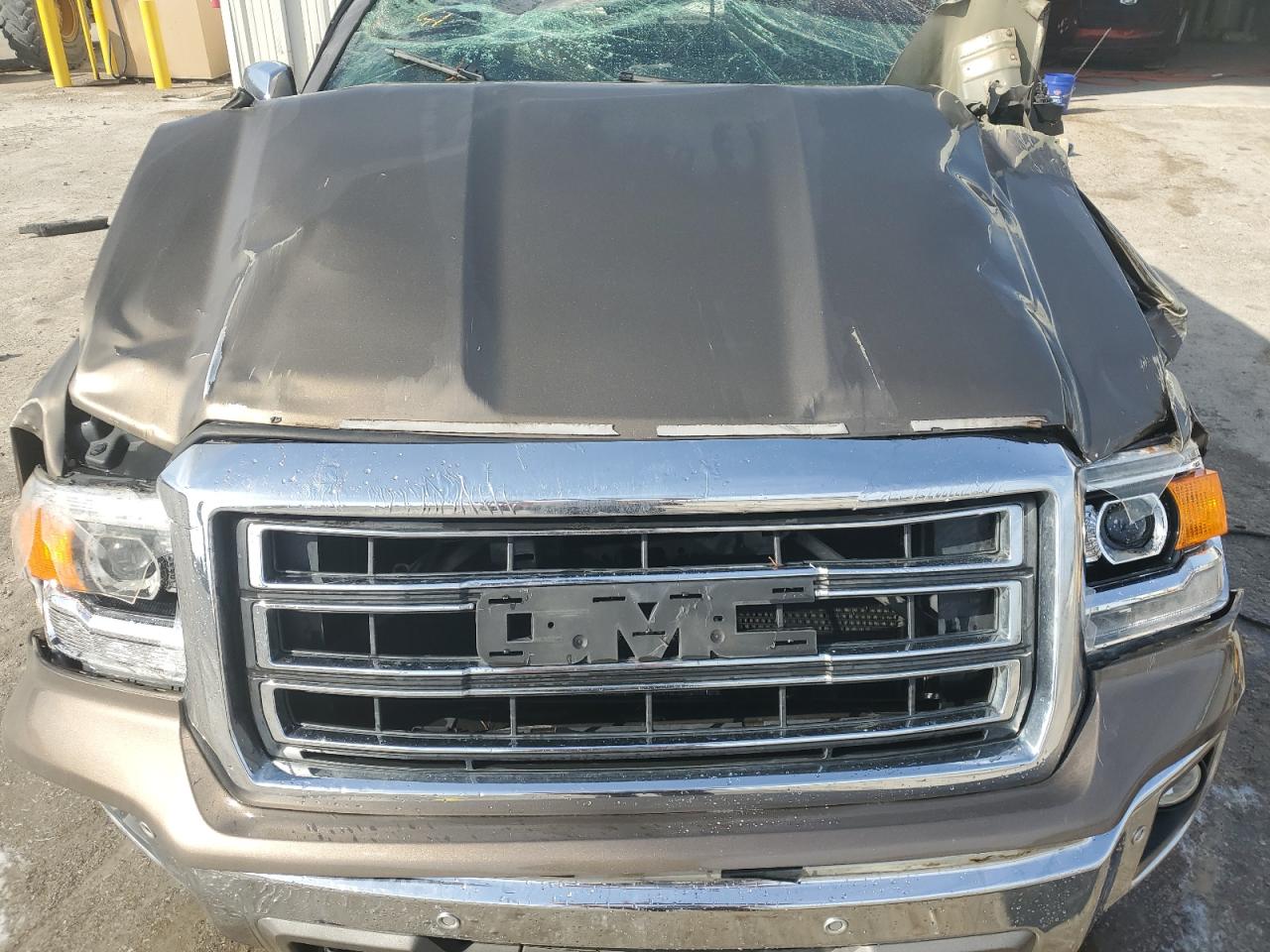 2015 GMC Sierra VIN 3GTU2VEC0FG167944 Copart auction photo, rollover damage thumbnail 12
