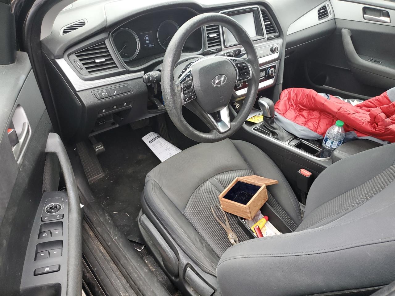 2018 Hyundai Sonata VIN 5NPE24AF8JH710276 Copart auction photo, hail damage thumbnail 8