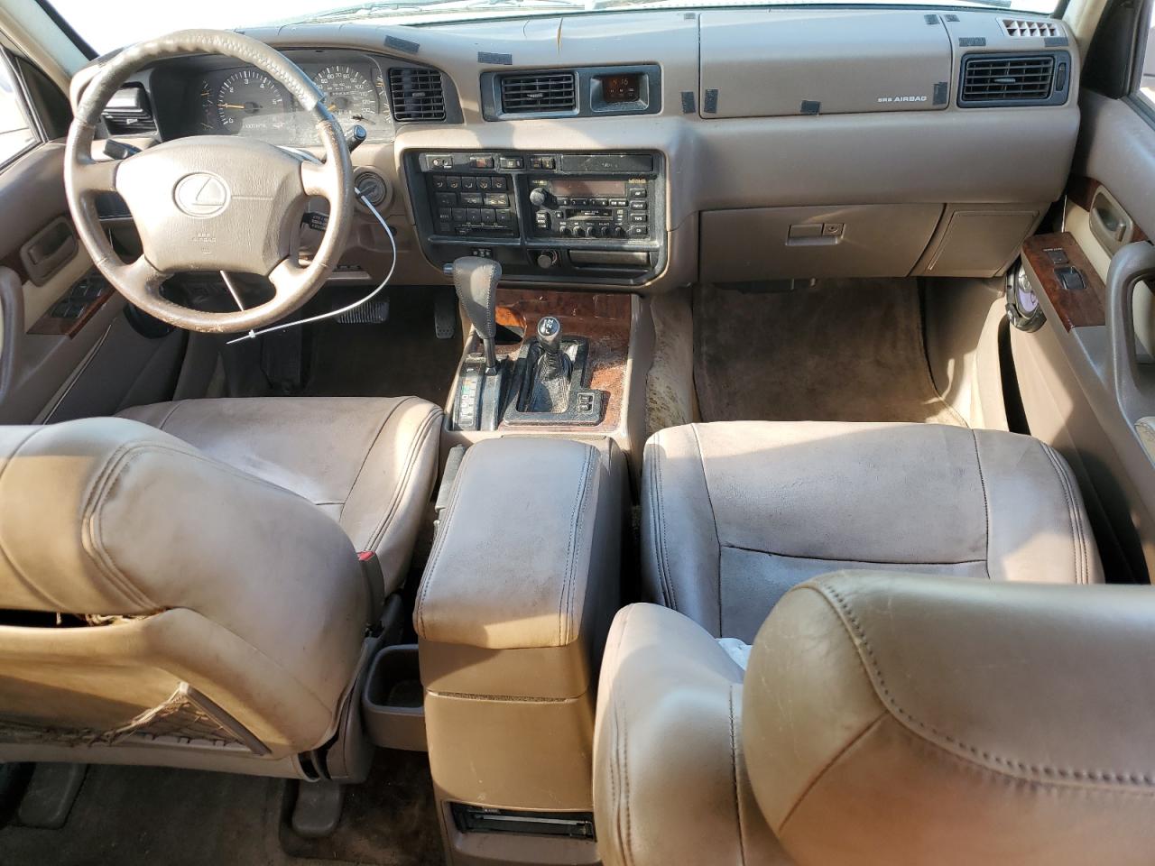 1997 Lexus LX VIN JT6HJ88J4V0172381 Copart auction photo, front end / minor dent/scratches damage thumbnail 8