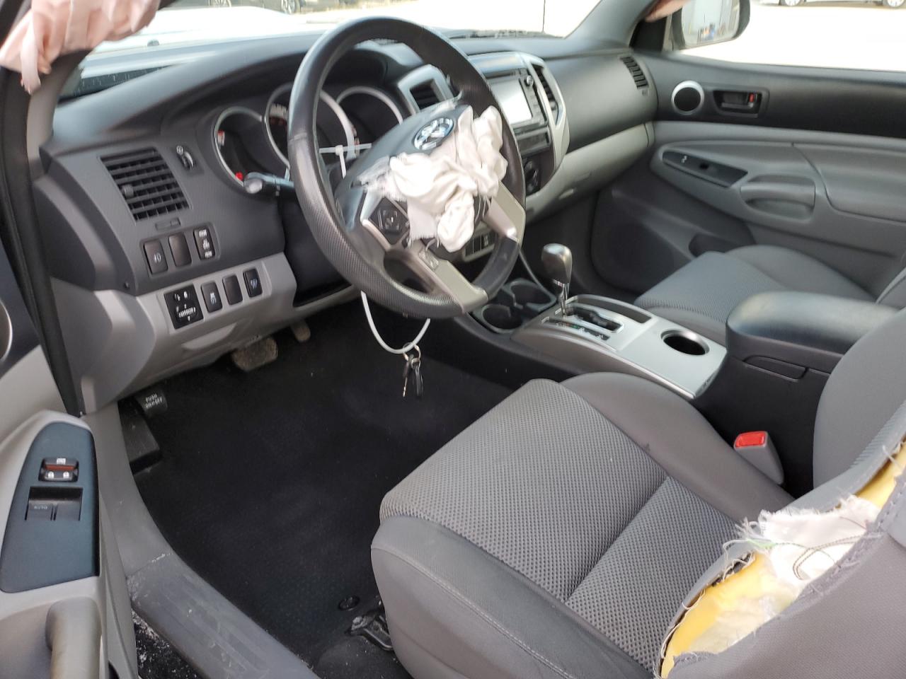 2015 Toyota Tacoma VIN 5TFUU4EN1FX142181 Copart auction photo, front end / side damage thumbnail 8