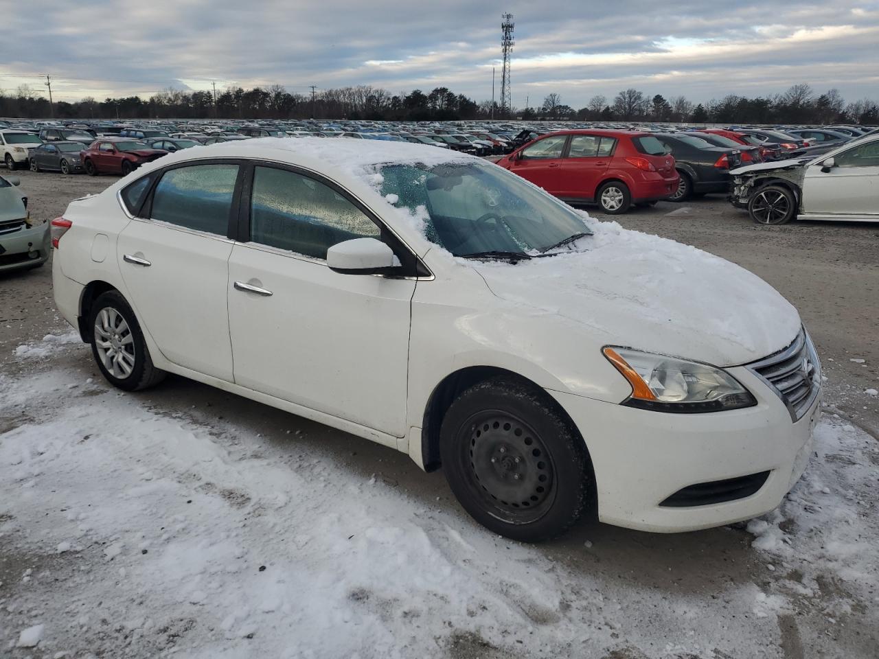 2015 Nissan Sentra VIN 3N1AB7AP3FY280226 Copart auction photo, mechanical / minor dent/scratches damage thumbnail 4