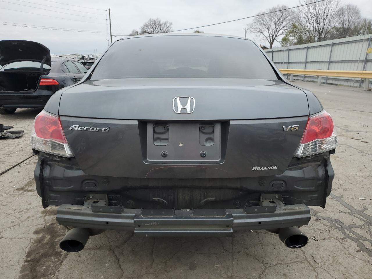 2009 Honda Accord VIN 5KBCP36729B001052 Copart auction photo, rear end damage thumbnail 6