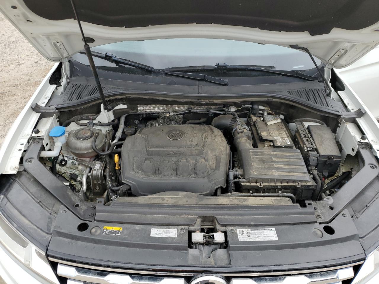 2018 Volkswagen Tiguan VIN 3VV3B7AX1JM217018 Copart auction photo, rear end damage thumbnail 13