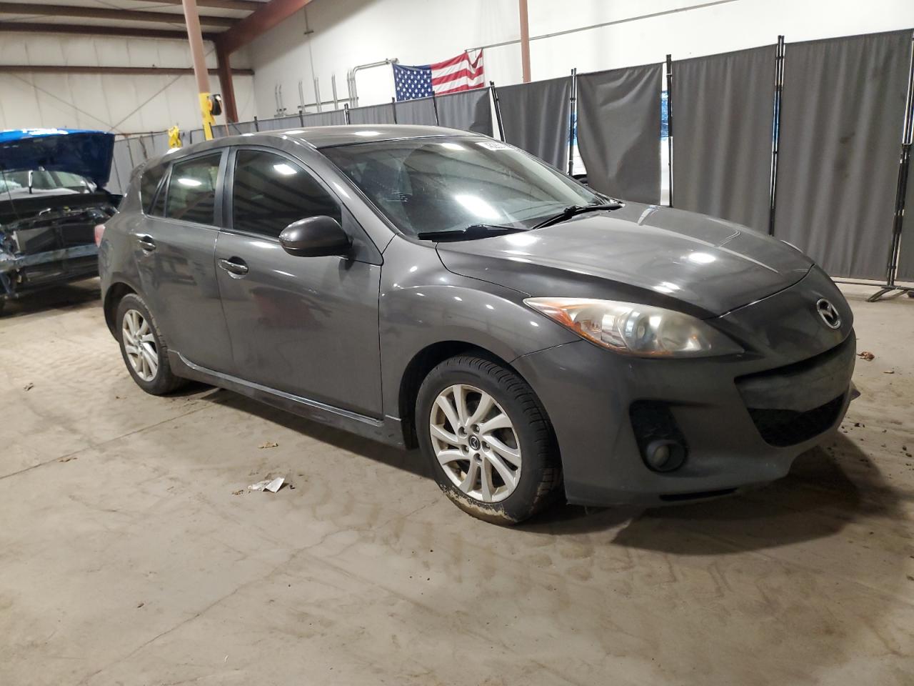 2013 Mazda 3 VIN JM1BL1LP6D1780939 Copart auction photo, side damage thumbnail 4