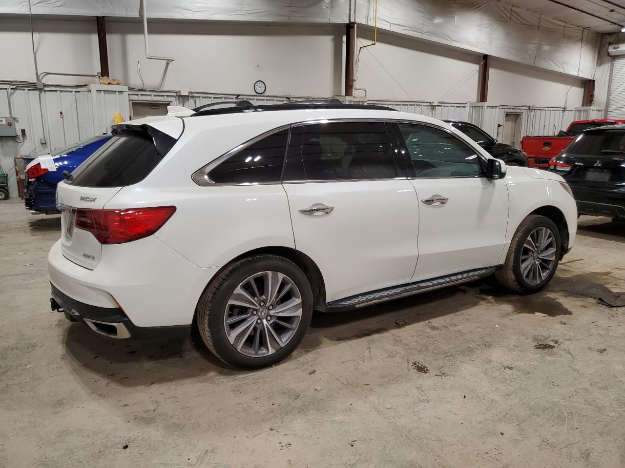 2018 Acura MDX VIN 5J8YD4H59JL020621 Copart auction photo, side damage thumbnail 3