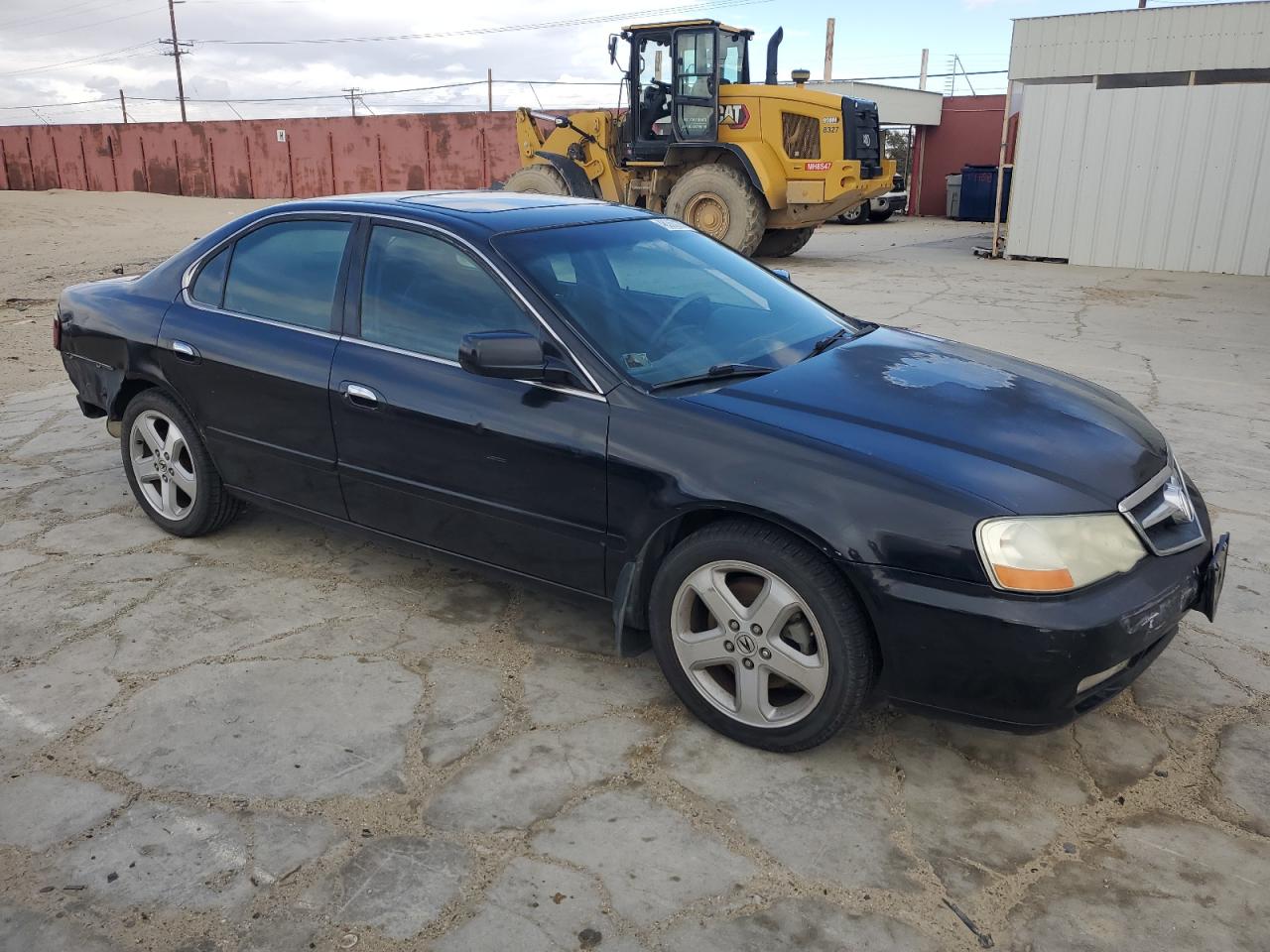 2003 Acura TL VIN 19UUA56803A053287 Copart auction photo, rear end damage thumbnail 4