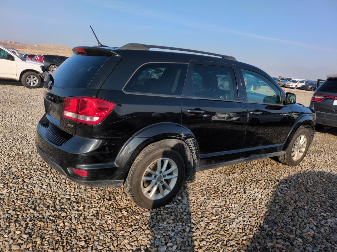 2013 Dodge Journey VIN 3C4PDDBG9DT593323 Copart auction photo, side damage thumbnail 3