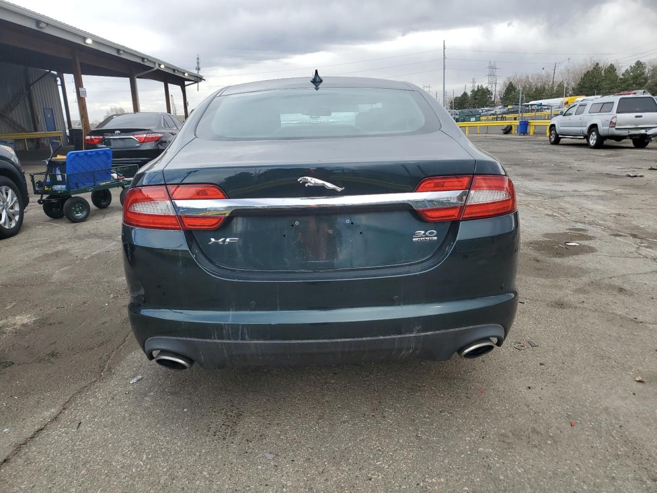 2013 Jaguar XF VIN SAJWJ0EF0D8S81908 Copart auction photo, normal wear damage thumbnail 6