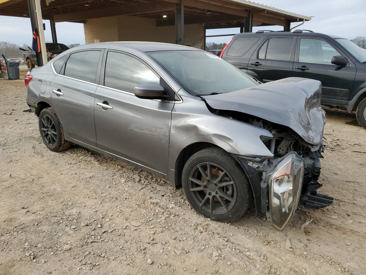 2019 Nissan Sentra VIN 3N1AB7AP8KY397682 Copart auction photo, front end / rear end damage thumbnail 4