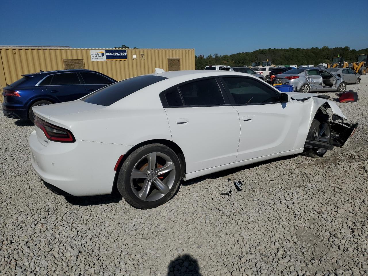 2017 Dodge Charger VIN 2C3CDXHG3HH652943 Copart auction photo, front end / mechanical damage thumbnail 3