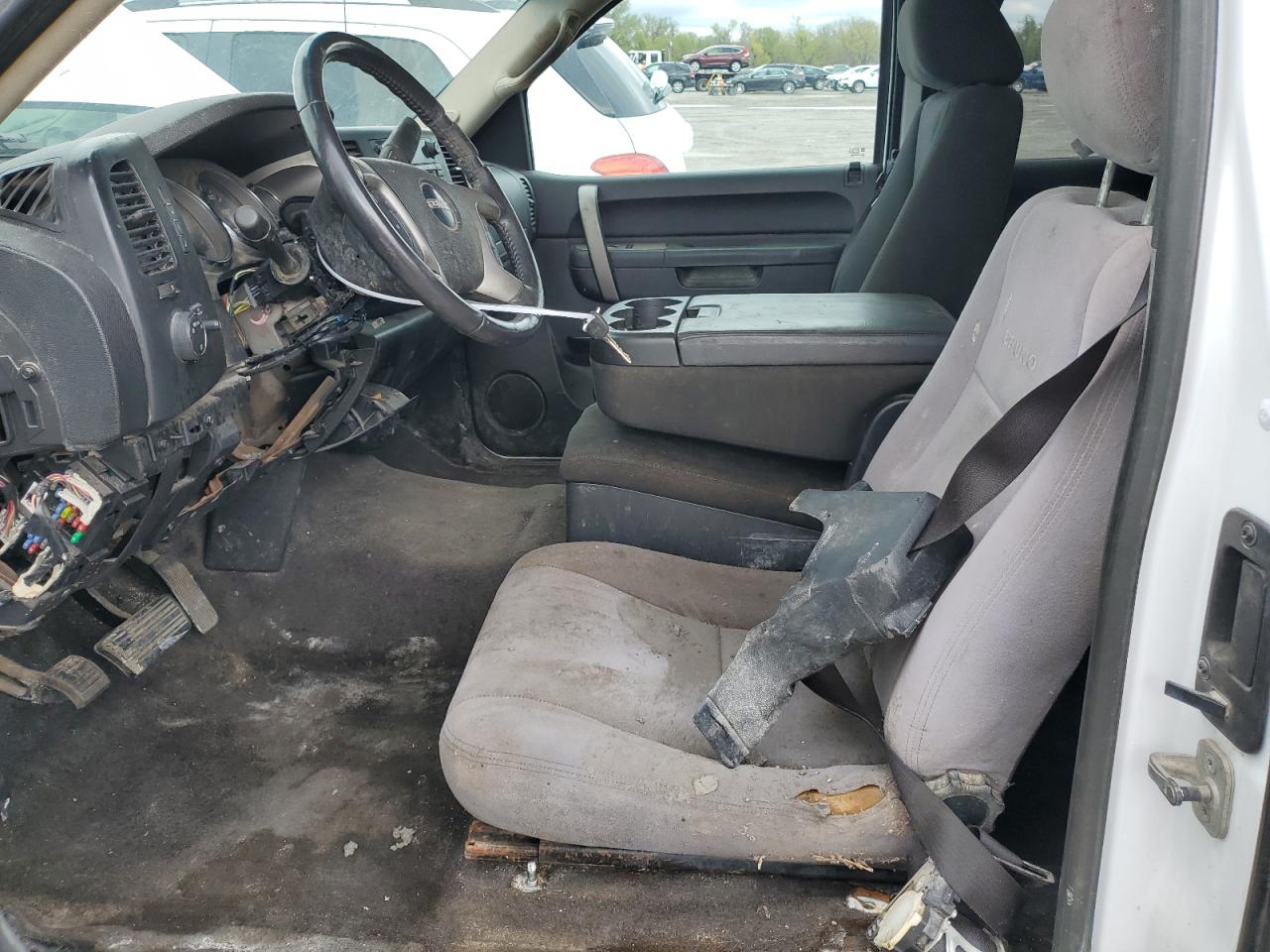 2010 GMC Sierra VIN 1GTSKVE36AZ172596 Copart auction photo, front end damage thumbnail 7
