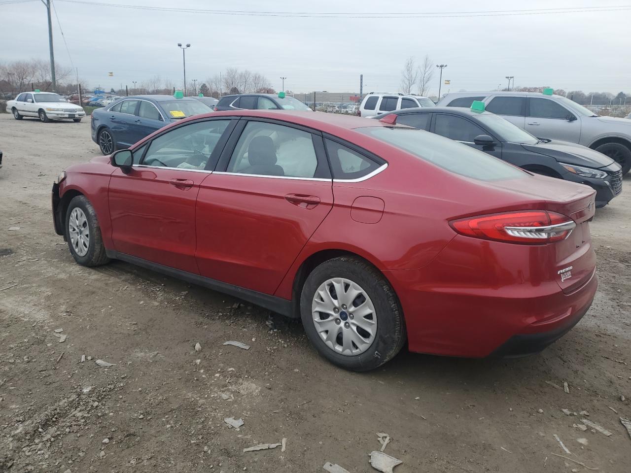 2020 Ford Fusion VIN 3FA6P0G73LR135315 Copart auction photo, front end / minor dent/scratches damage thumbnail 2