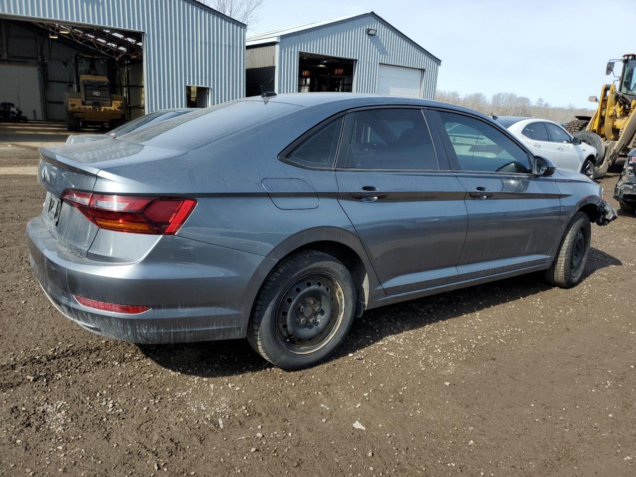 2019 Volkswagen Jetta VIN 3VWE57BU1KM264552 Copart auction photo, front end / undercarriage damage thumbnail 3