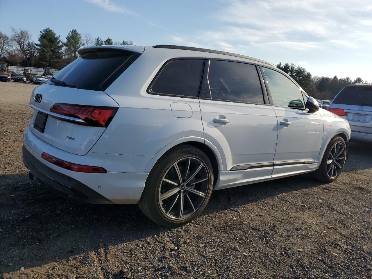 2021 Audi Q7 VIN WA1VXAF78MD022493 Copart auction photo, front end / minor dent/scratches damage thumbnail 3
