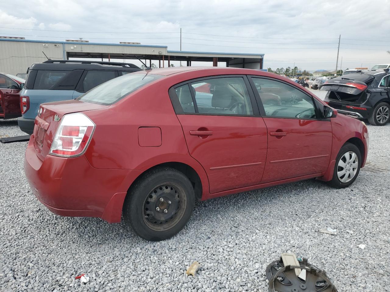 2009 Nissan Sentra VIN 3N1AB61E69L654760 Copart auction photo, rear end damage thumbnail 3