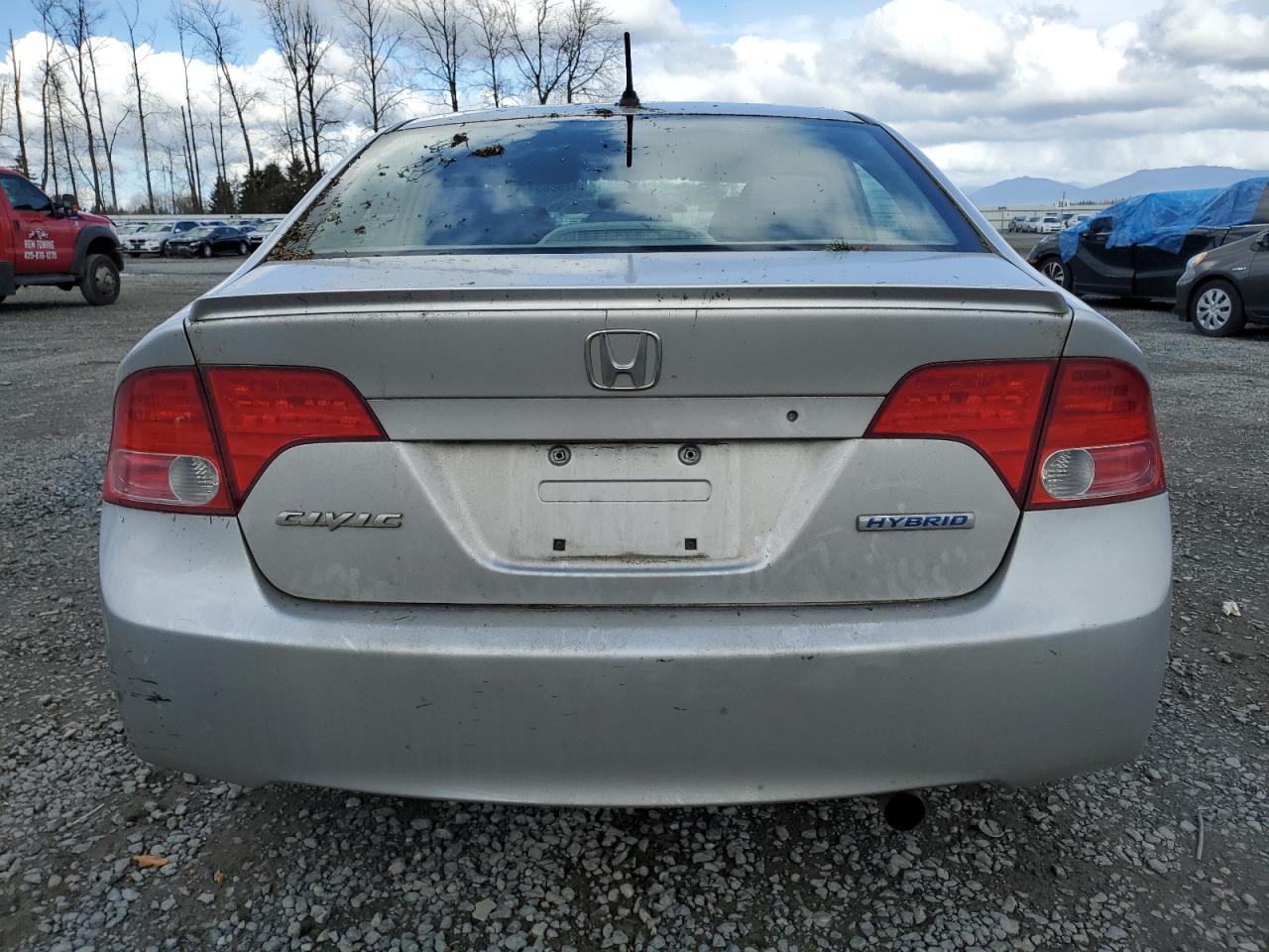 2006 Honda Civic VIN JHMFA36226S004788 Copart auction photo, front end / side damage thumbnail 6