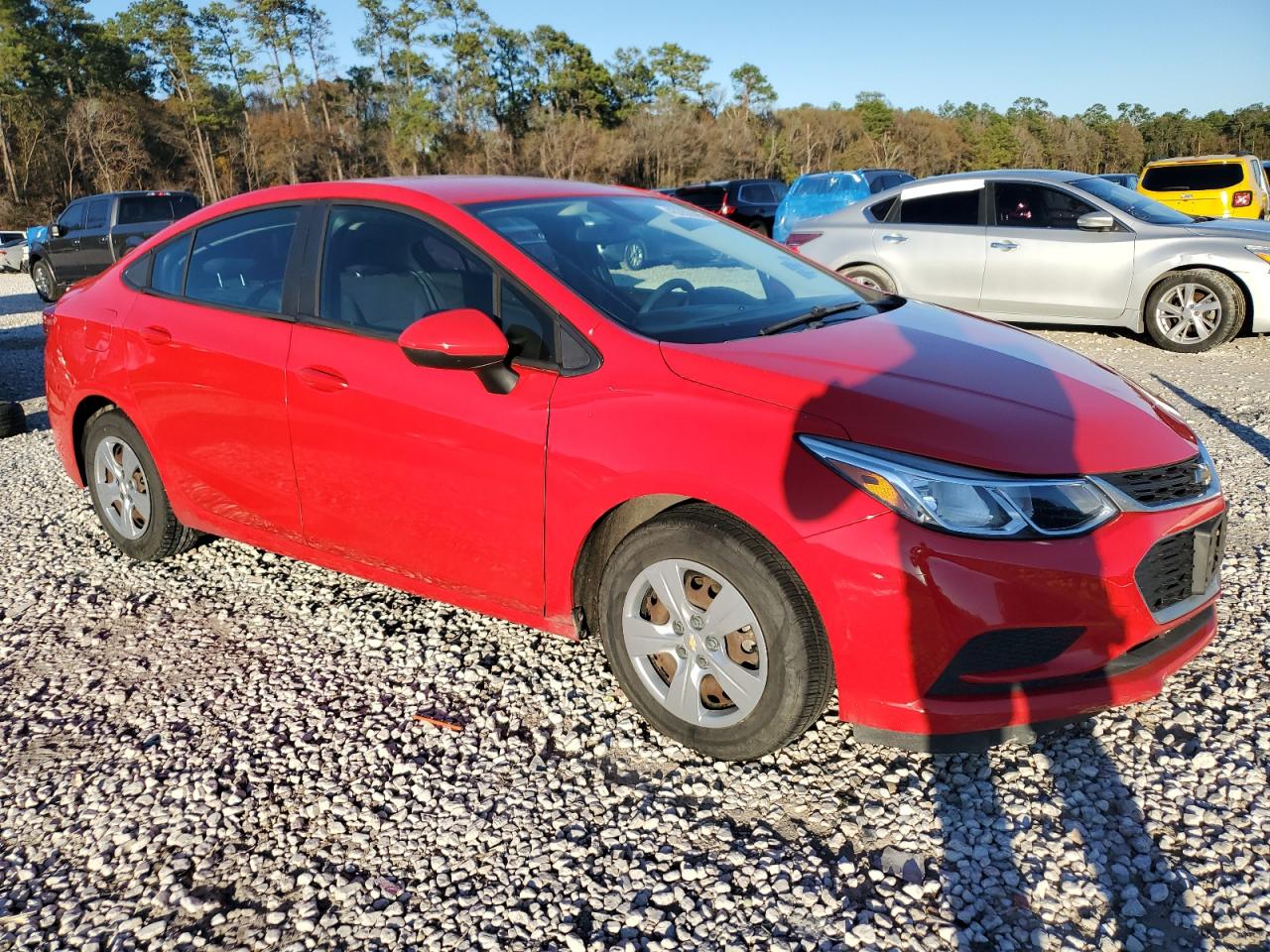 2018 Chevrolet Cruze VIN 1G1BC5SM6J7213789 Copart auction photo, front end / rear end damage thumbnail 4