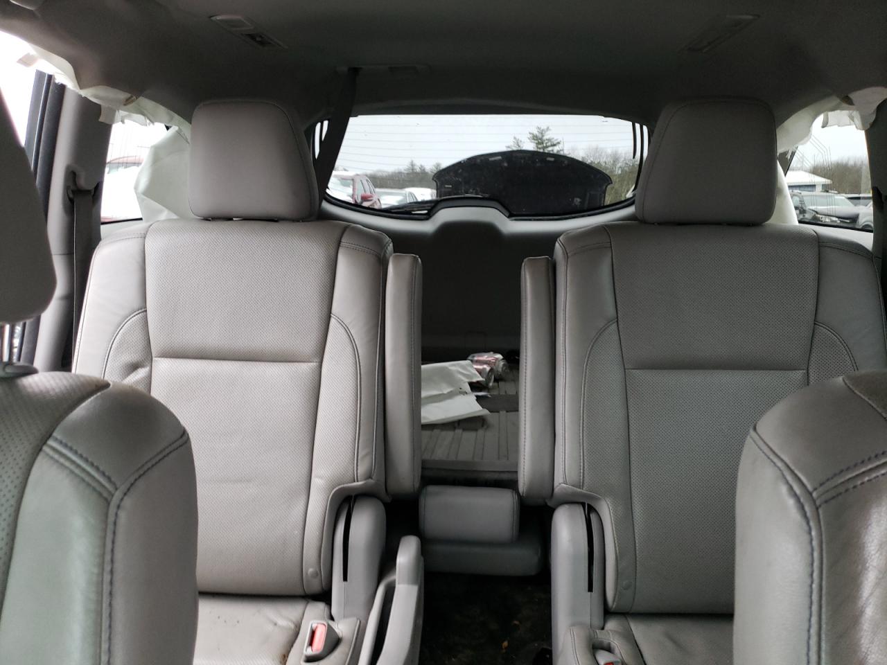 2014 Toyota Highlander VIN 5TDDKRFH1ES006617 Copart auction photo, front end / undercarriage damage thumbnail 10