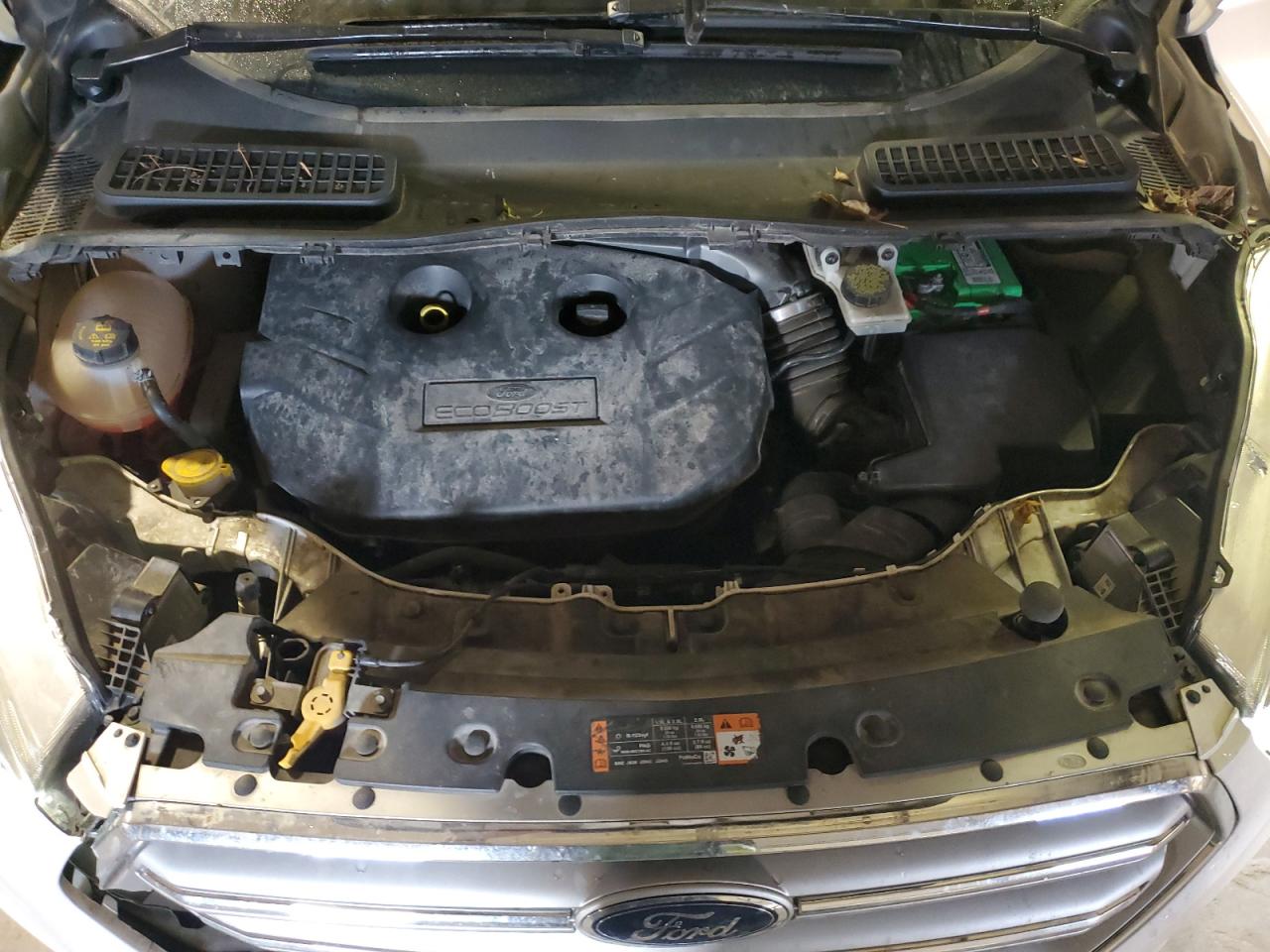 2017 Ford Escape VIN 1FMCU9J90HUC86810 Copart auction photo, front end / minor dent/scratches damage thumbnail 12