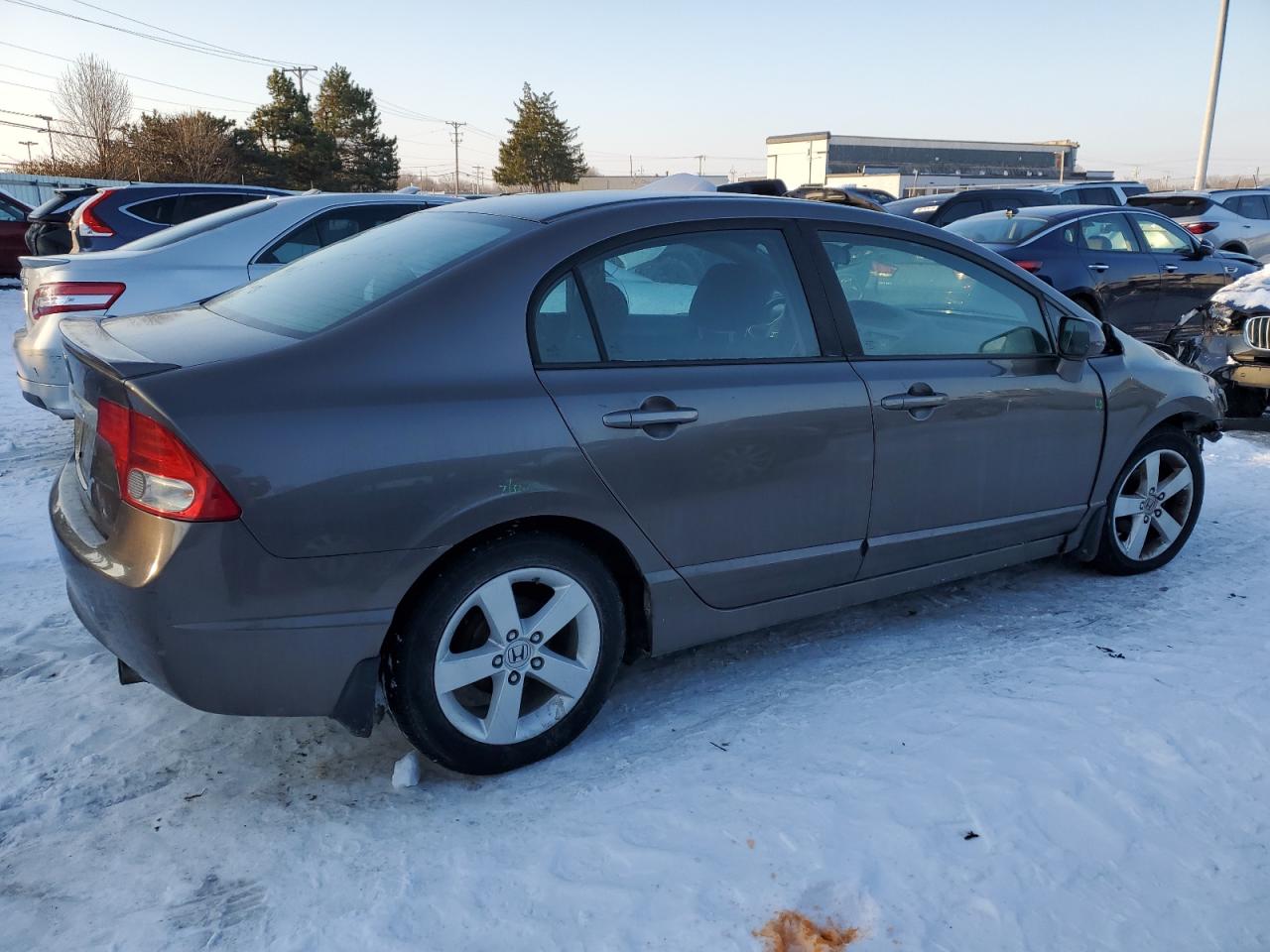 2010 Honda Civic VIN 19XFA1F60AE002204 Copart auction photo, front end / side damage thumbnail 3
