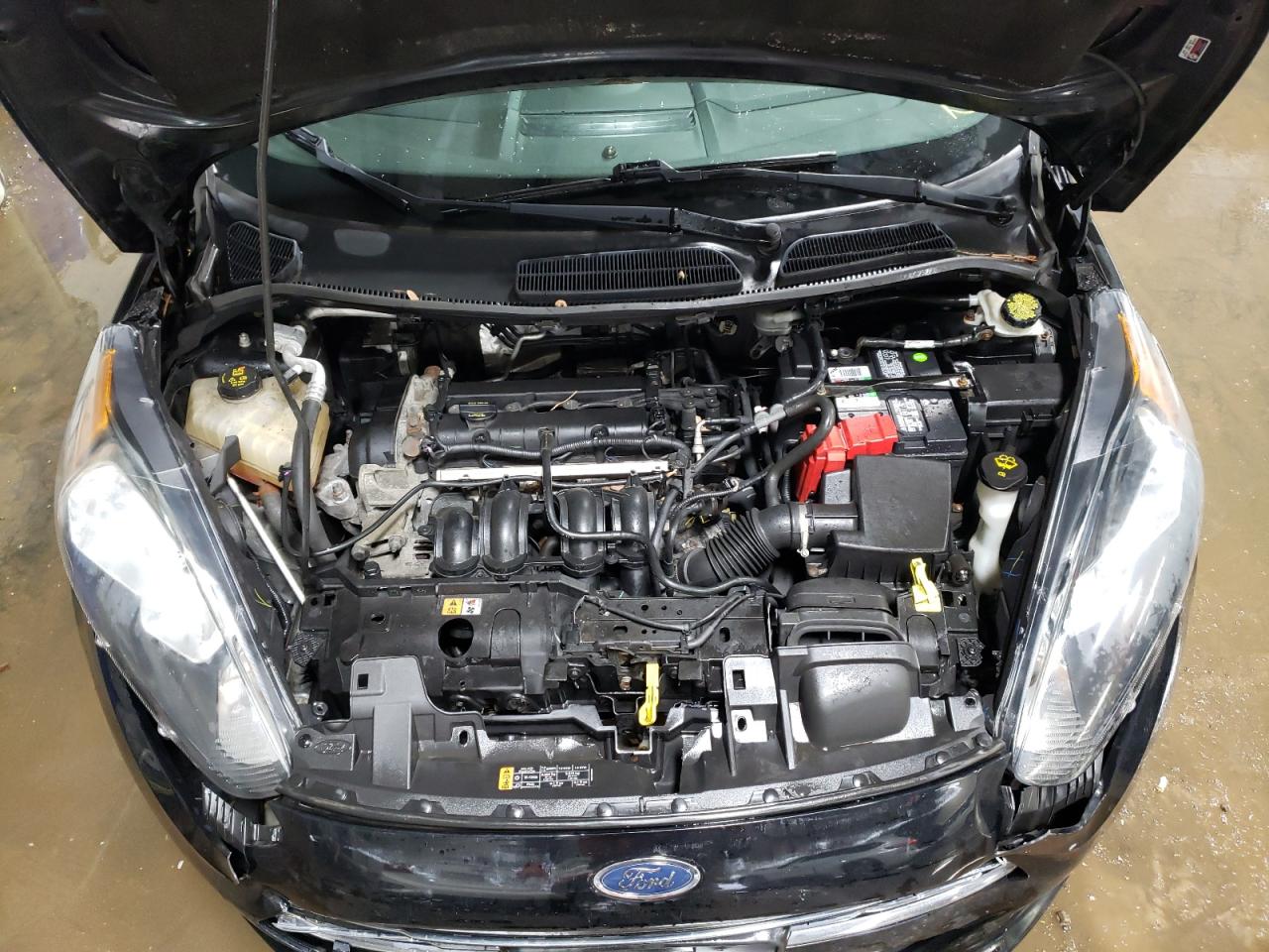 2017 Ford Fiesta VIN 3FADP4AJ3HM132583 Copart auction photo, front end / minor dent/scratches damage thumbnail 11