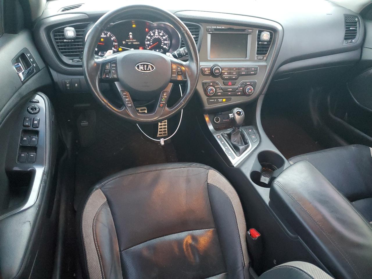 2012 KIA Optima VIN 5XXGR4A61CG048995 Copart auction photo, side / rear end damage thumbnail 8