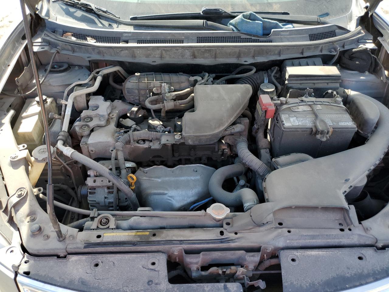 2013 Nissan Rogue VIN JN8AS5MT0DW043583 Copart auction photo, side / all over damage thumbnail 12