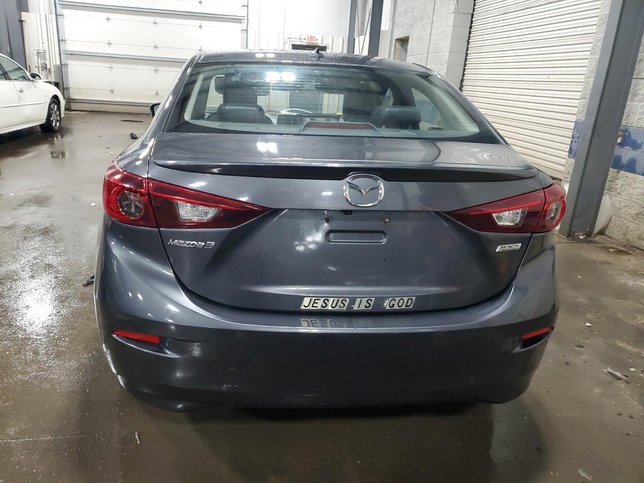 2014 Mazda 3 VIN JM1BM1W73E1131089 Copart auction photo, all over damage thumbnail 6