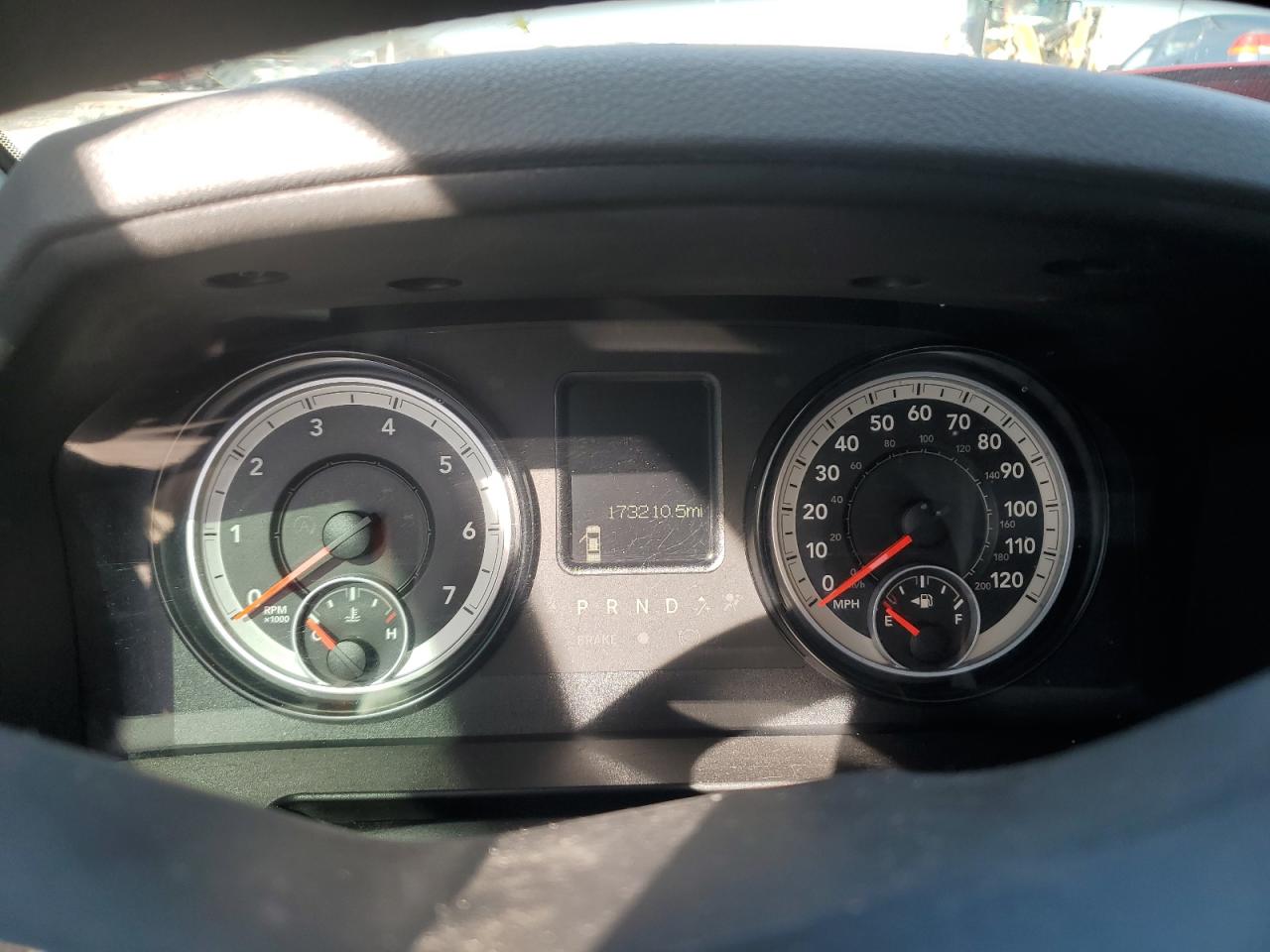 2014 RAM 1500 VIN 1C6RR6GT4ES478215 Copart auction photo, front end / rear end damage thumbnail 9