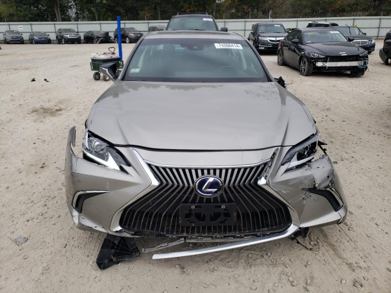 2021 Lexus ES VIN 58AEA1C10MU006039 Copart auction photo, rollover damage thumbnail 5