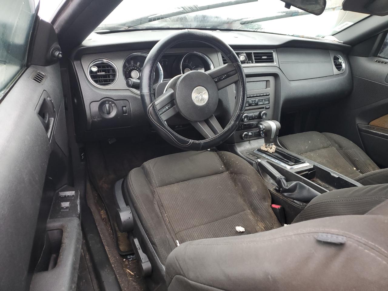 2010 Ford Mustang VIN 1ZVBP8EN0A5172229 Copart auction photo, water/flood damage thumbnail 8