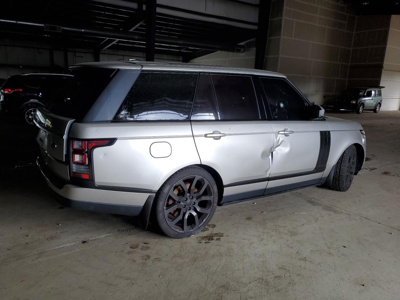 2016 Land Rover Range Rover VIN SALGS2EF9GA301512 Copart auction photo, all over / vandalism damage thumbnail 3