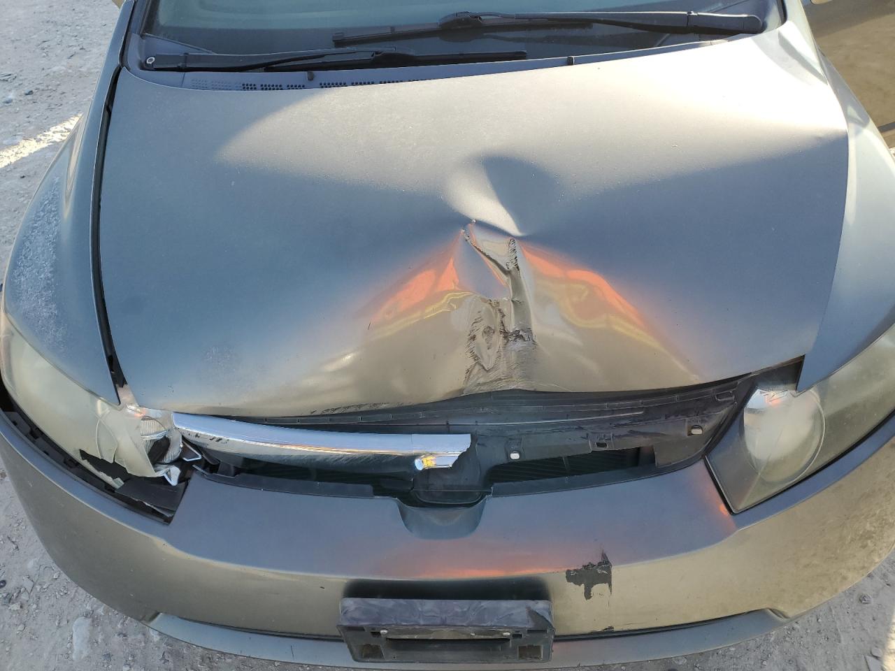 2008 Honda Civic VIN 2HGFA16908H509419 Copart auction photo, front end damage thumbnail 11